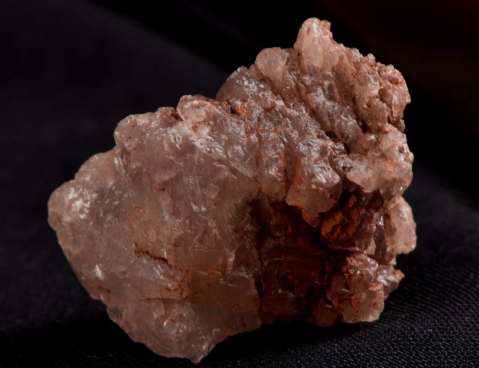 Nirvana quartz Himalayan  growth interference glacial pink   ice quartz #7968