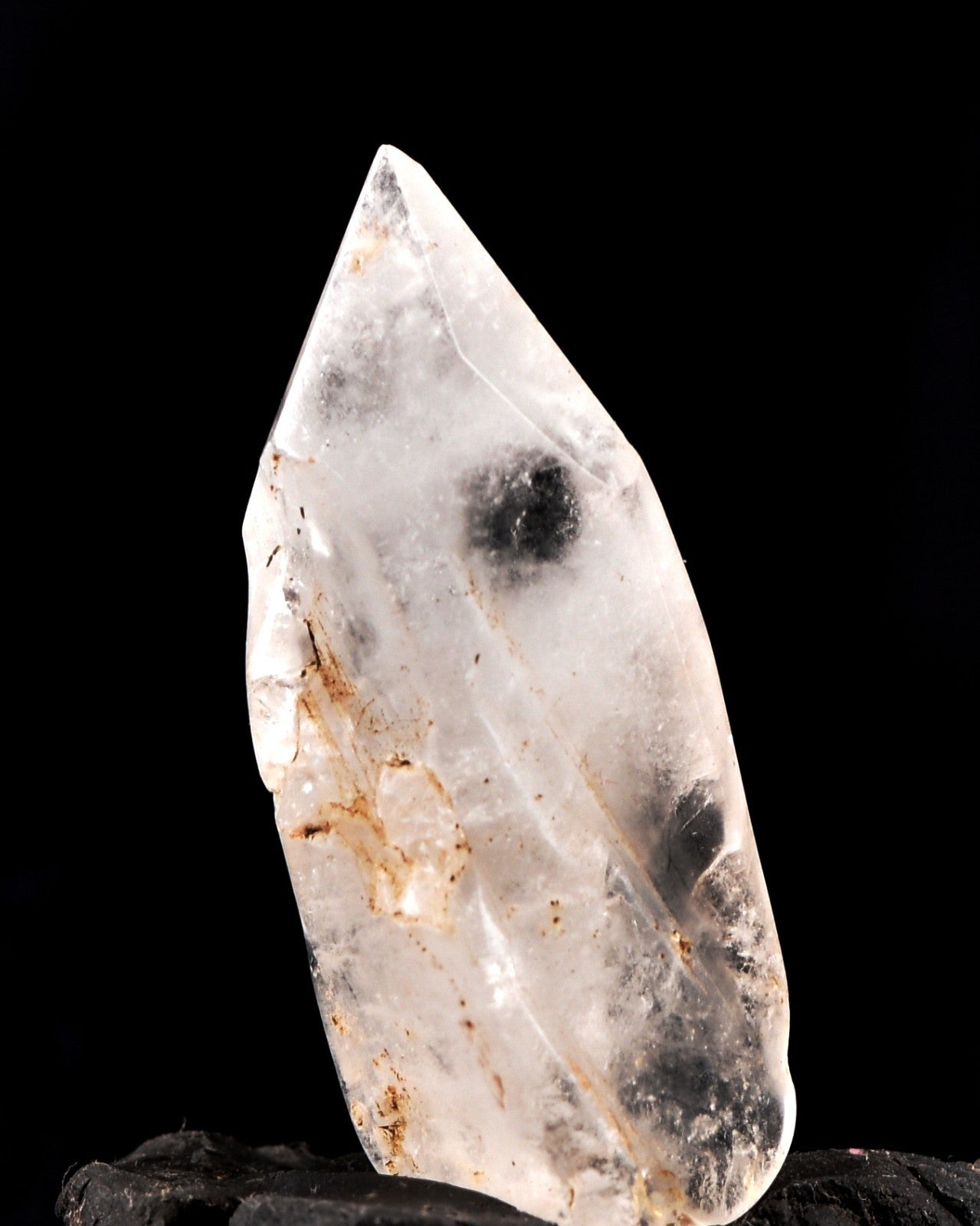 Satyaloka satyamani region quartz pointed quartz  synergy 12 crystal # 8238