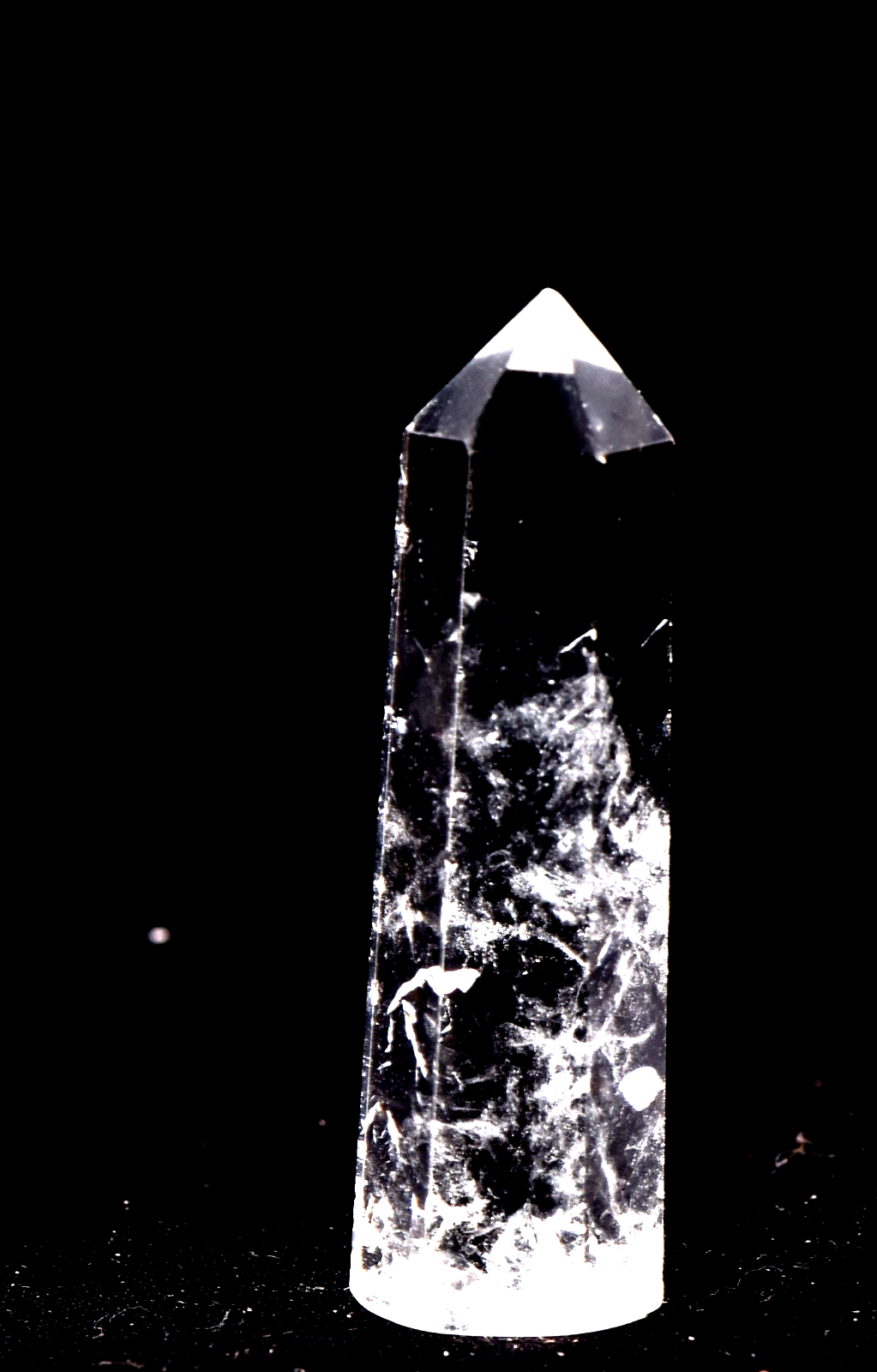 Satyaloka satyamani quartz generator  synergy 12 crystal #7847