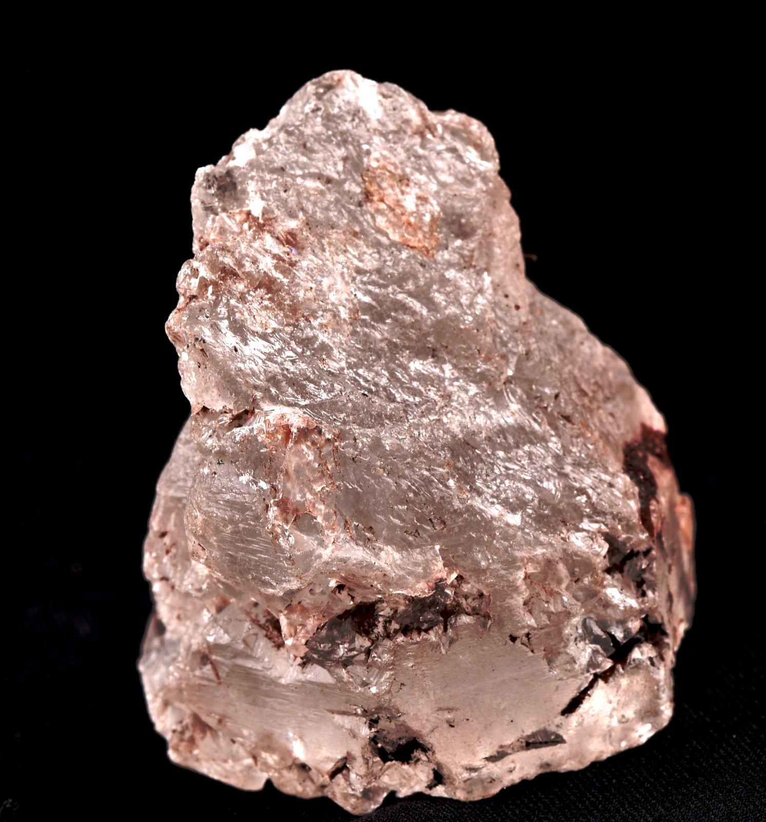 white Nirvana quartz Himalayan ice quartz , growth interference quartz # 8166