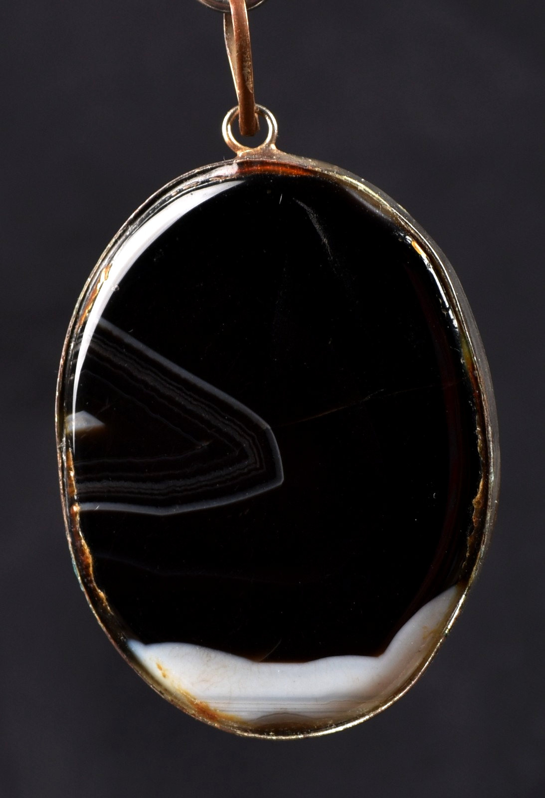 Sulemani ''evil eye'' mystic stone pendant  luck wealth protection shaman  #8217