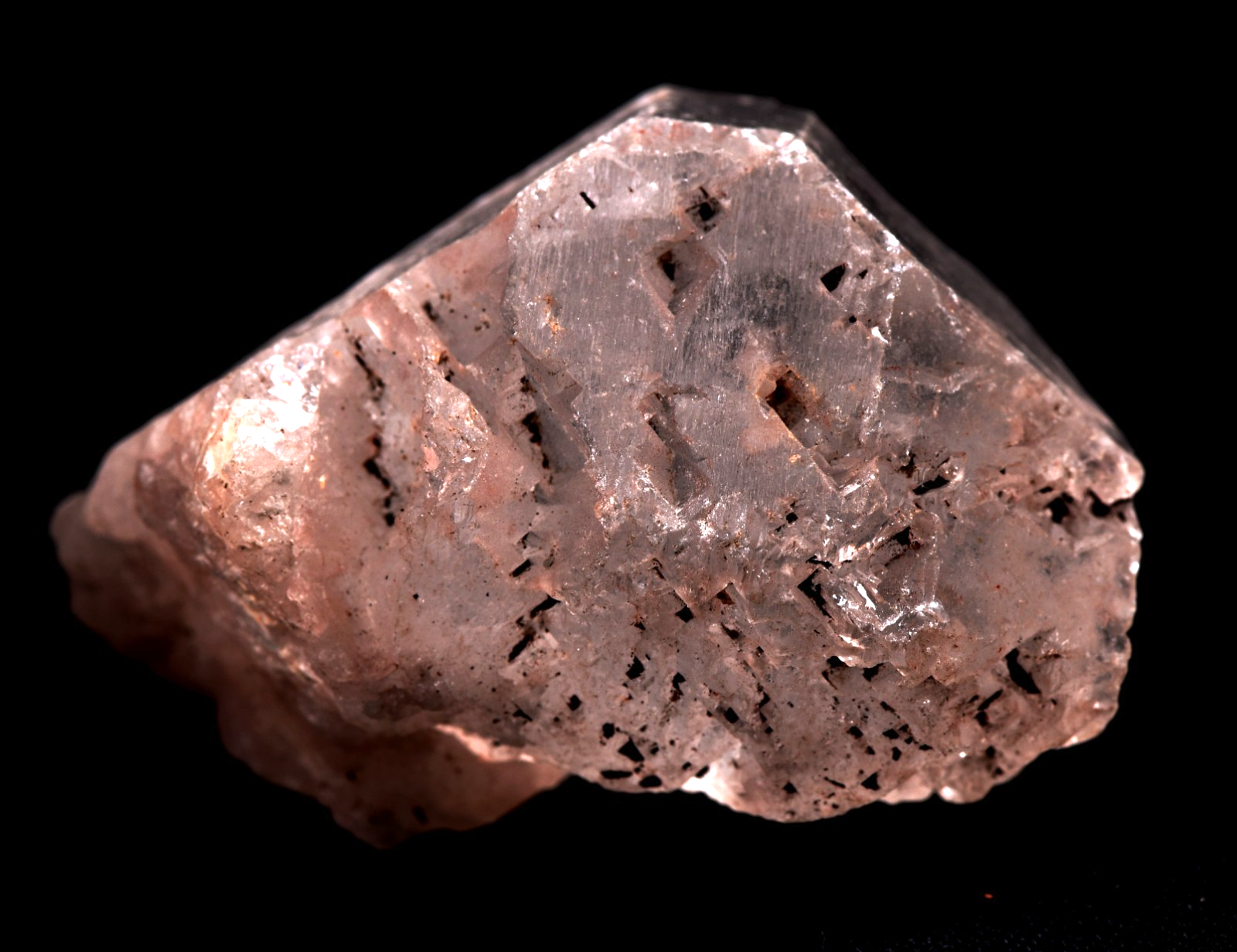 white Nirvana quartz Himalayan ice quartz , growth interference quartz # 8170