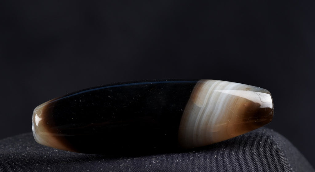 Mystic old sulemani  dzi/bhaisajyaguru/   shaman  bead#8118