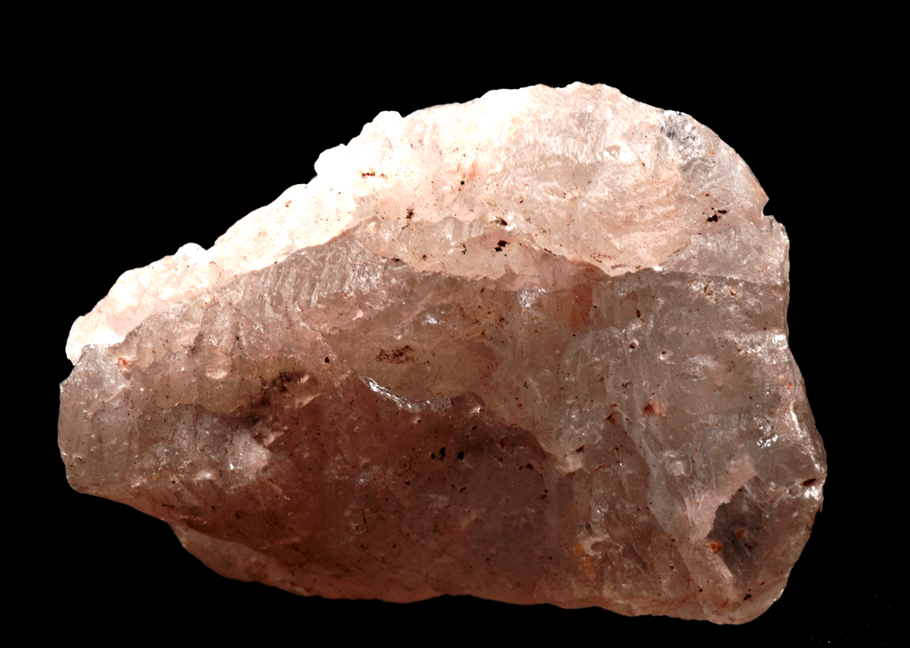 white Nirvana quartz Himalayan ice quartz , growth interference quartz # 8164