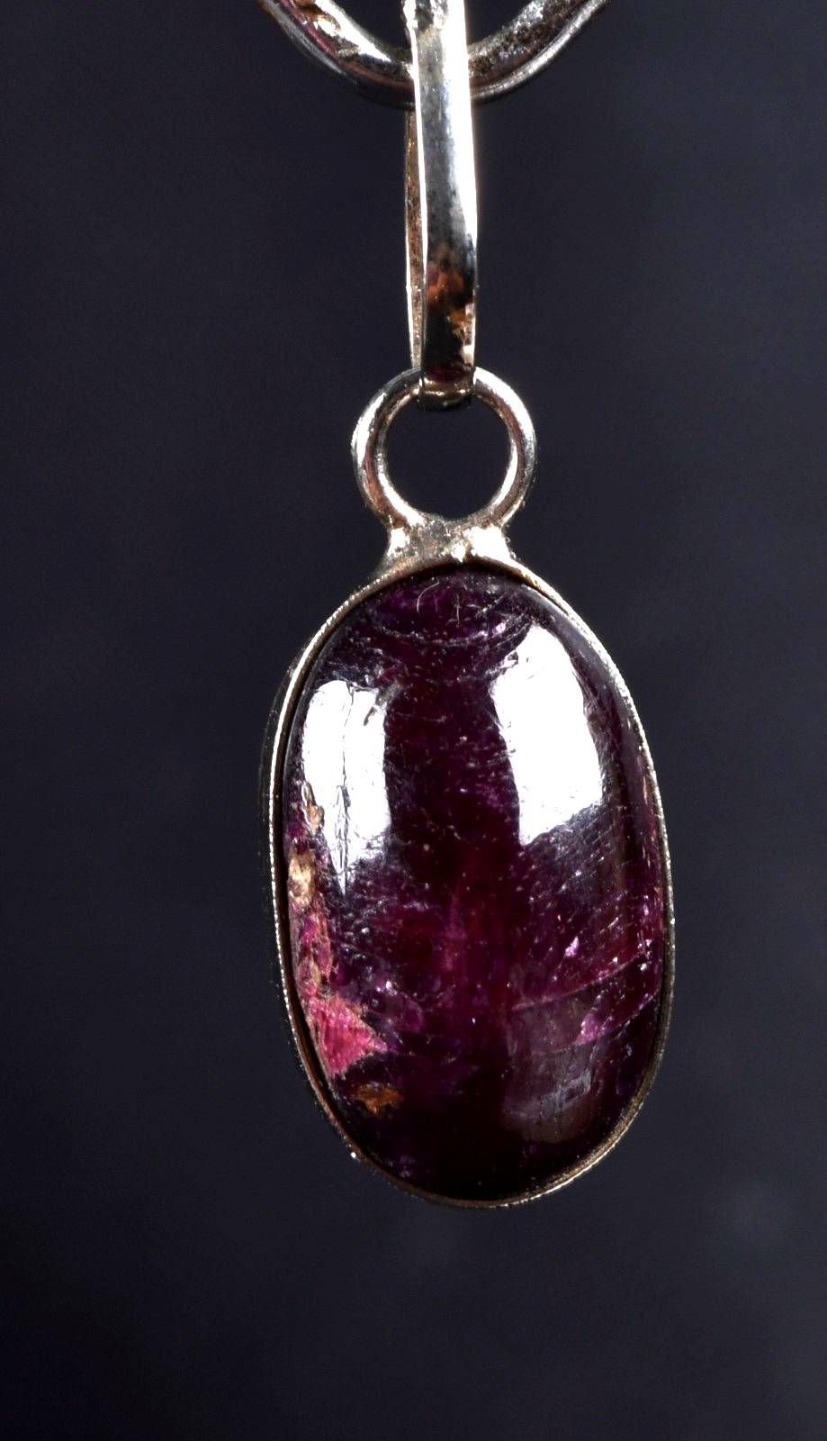 star ruby heart healer divine love boost energy  healing  pendant #8215