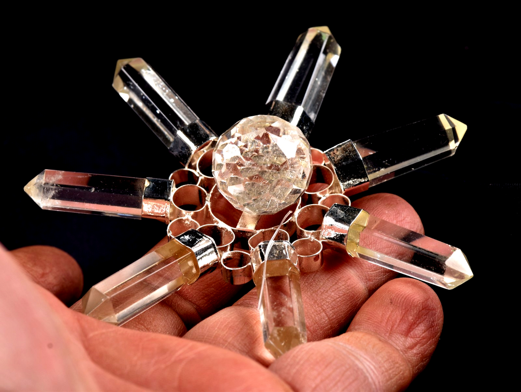 Satyaloka region energy generator  synergy 12 high frequency quartz   # 8140