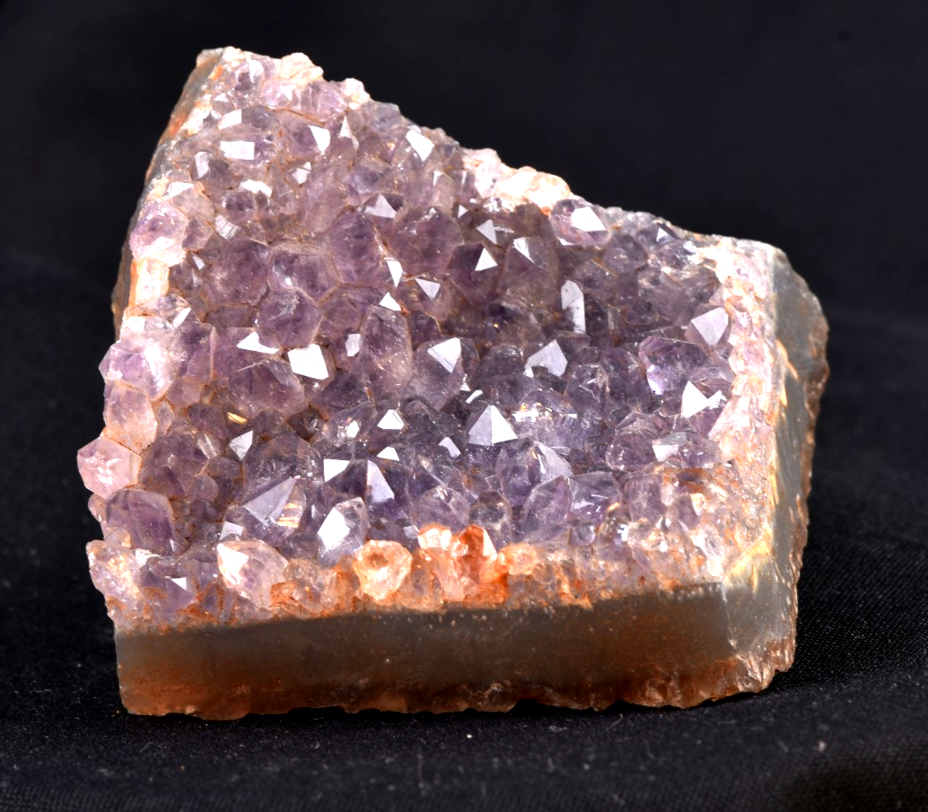 Amethyst pseudomorph   Far-infrared radiation negative ion emission  # 8205