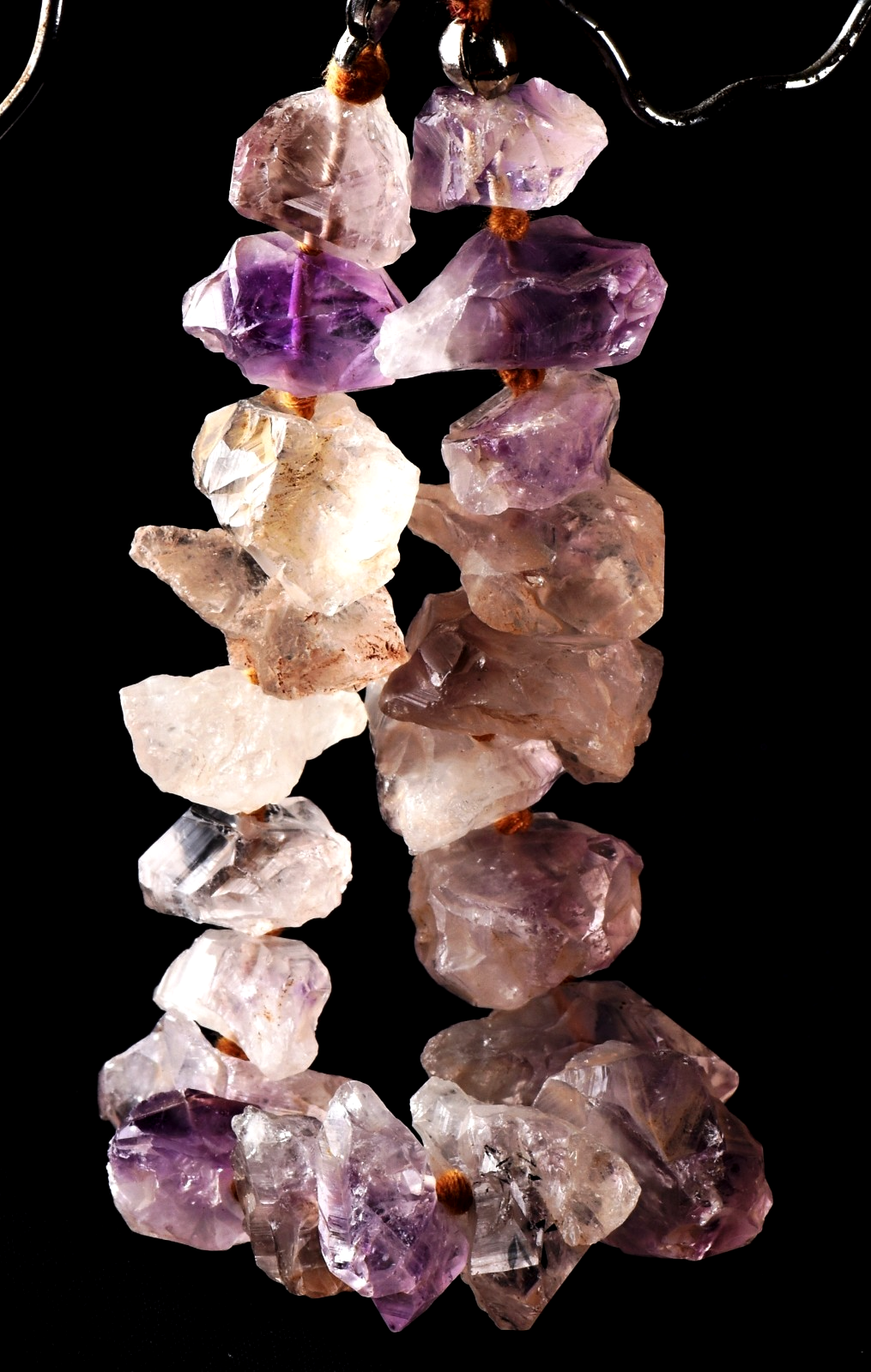 rare satyaloka  region amethyst hue quartz bracelet    high frequency    #8273