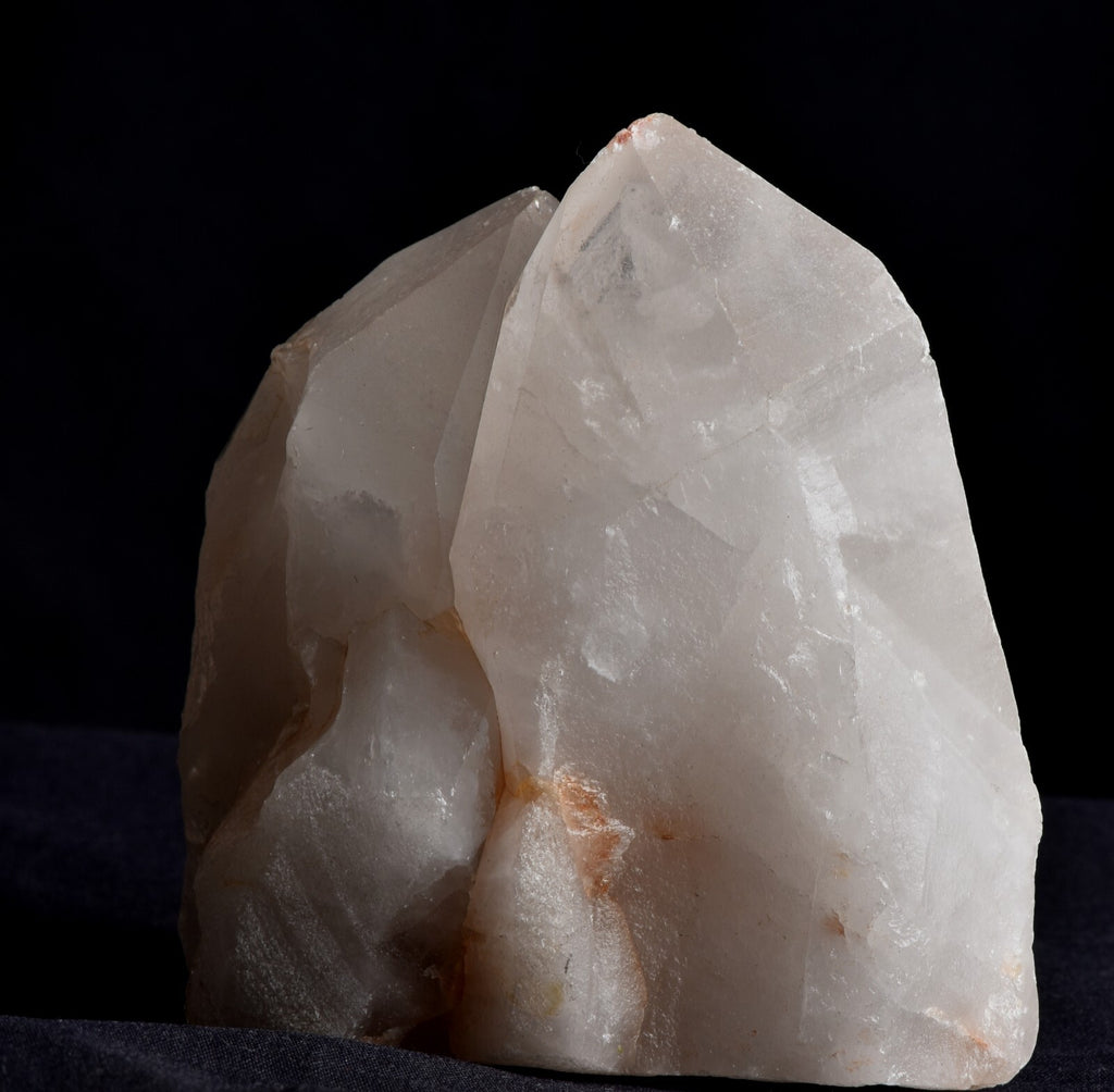 Himalayan lemurian quartz  tantrik twin with keys  self healed#7642