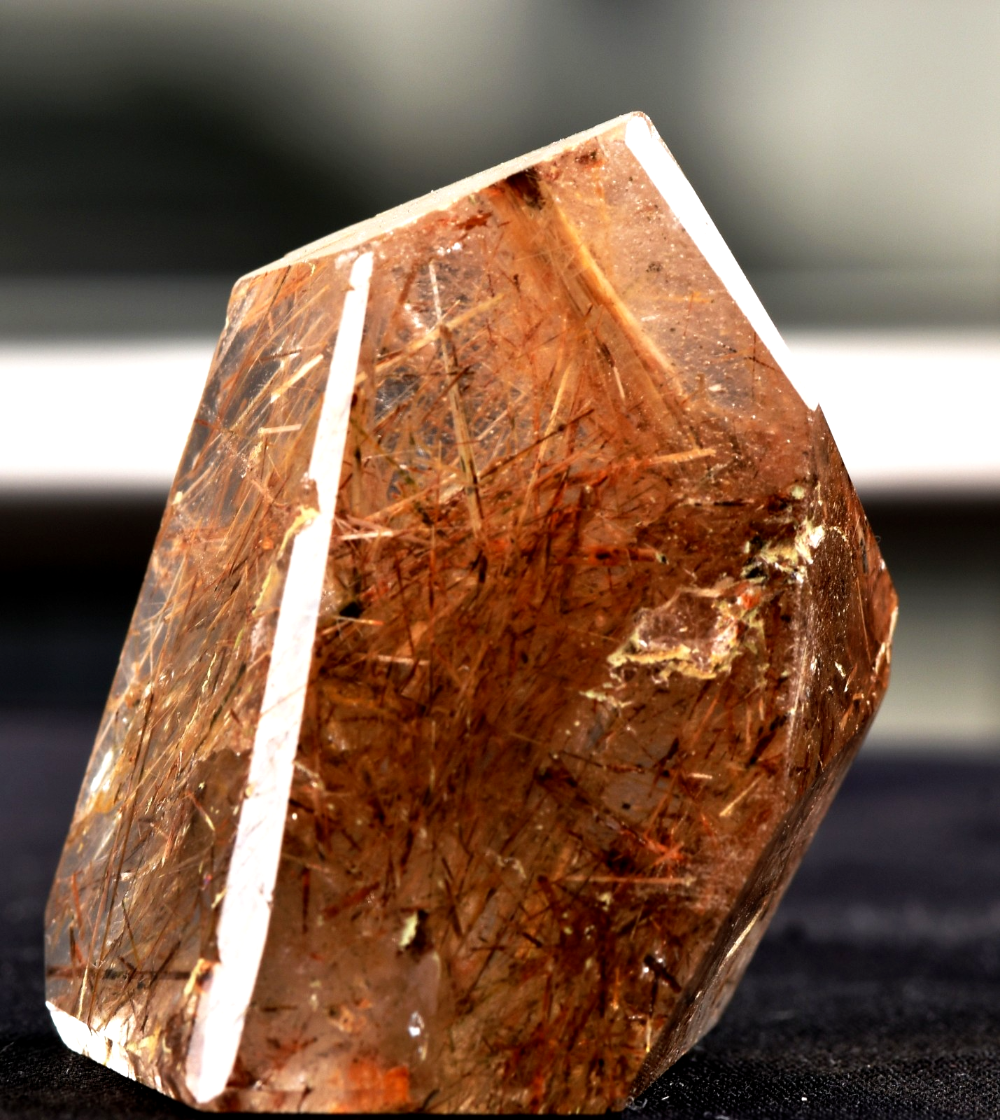 Golden  rutile  mystic form  cleans aura,scrying,removes negative energy#8202