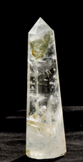 Himalayan  green chlorite obelisk purifying, detoxifying cleanse the aura, #7423