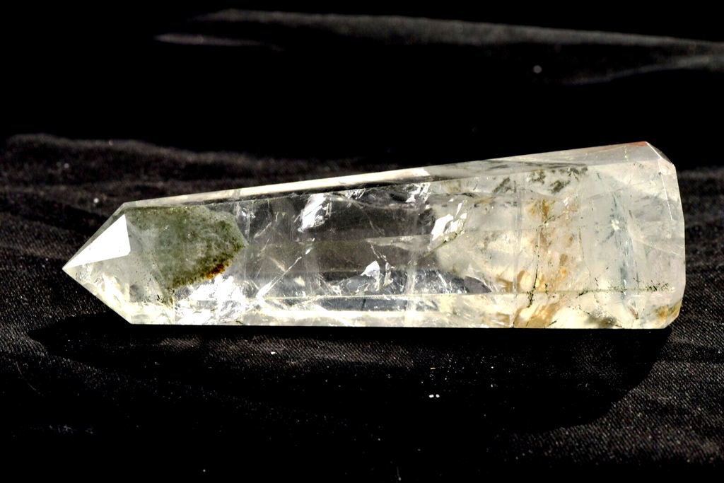 Himalayan  green chlorite obelisk purifying, detoxifying cleanse the aura, #7423