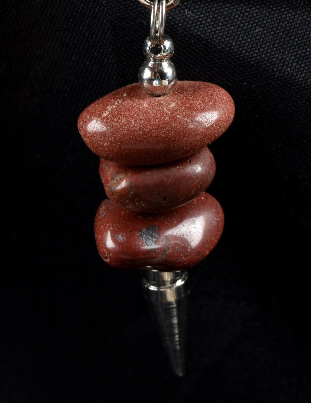 jasper  pendulum grounding protection powerful healing ,balances yin/yang# 7529