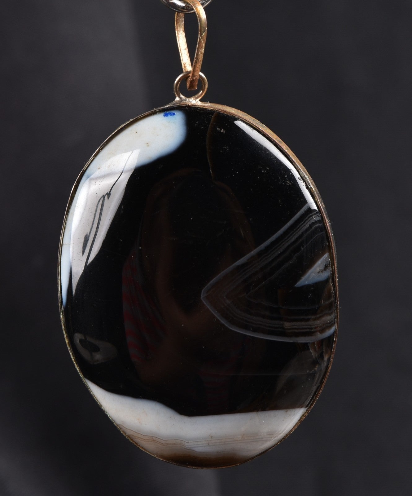 Sulemani ''evil eye'' mystic stone pendant  luck wealth protection shaman  #8217