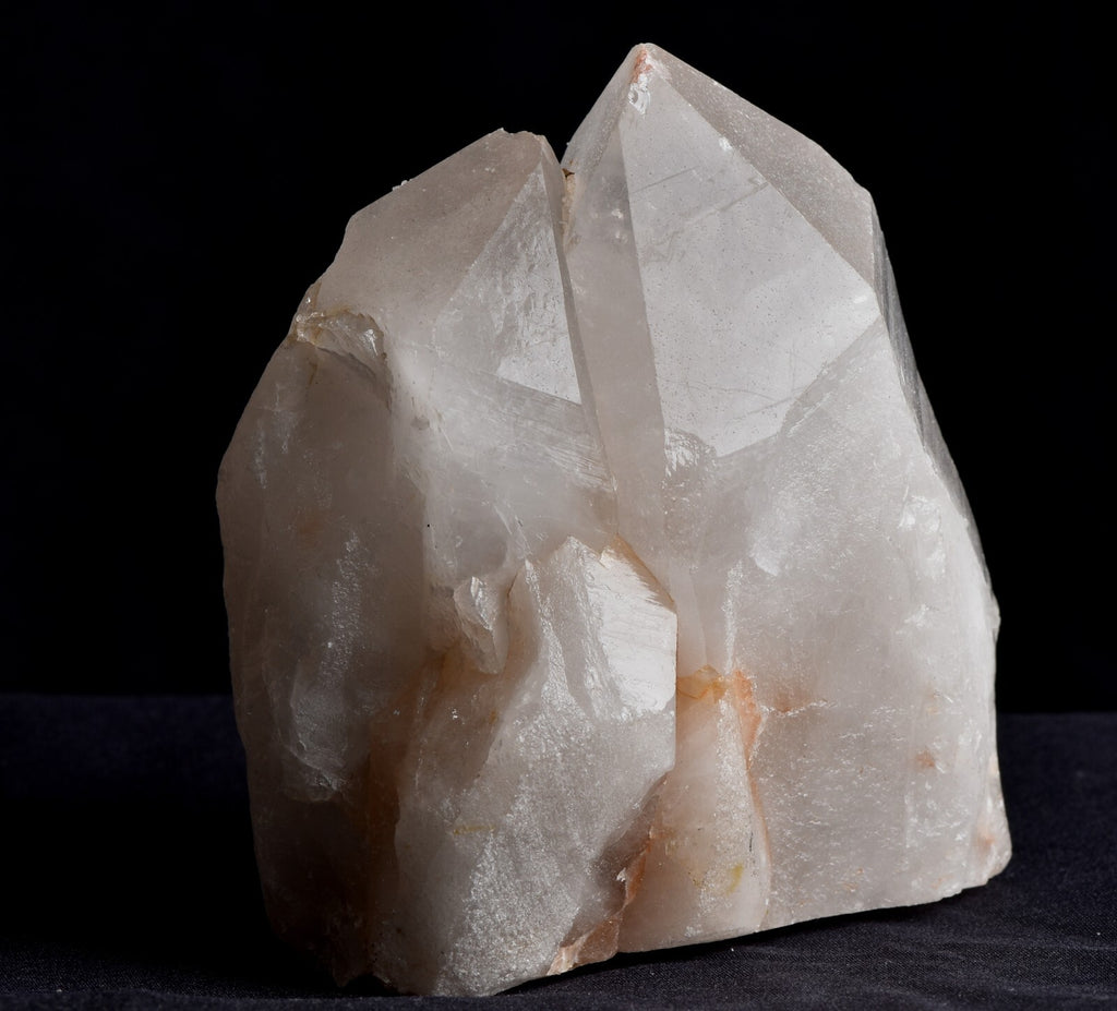 Himalayan lemurian quartz  tantrik twin with keys  self healed#7642
