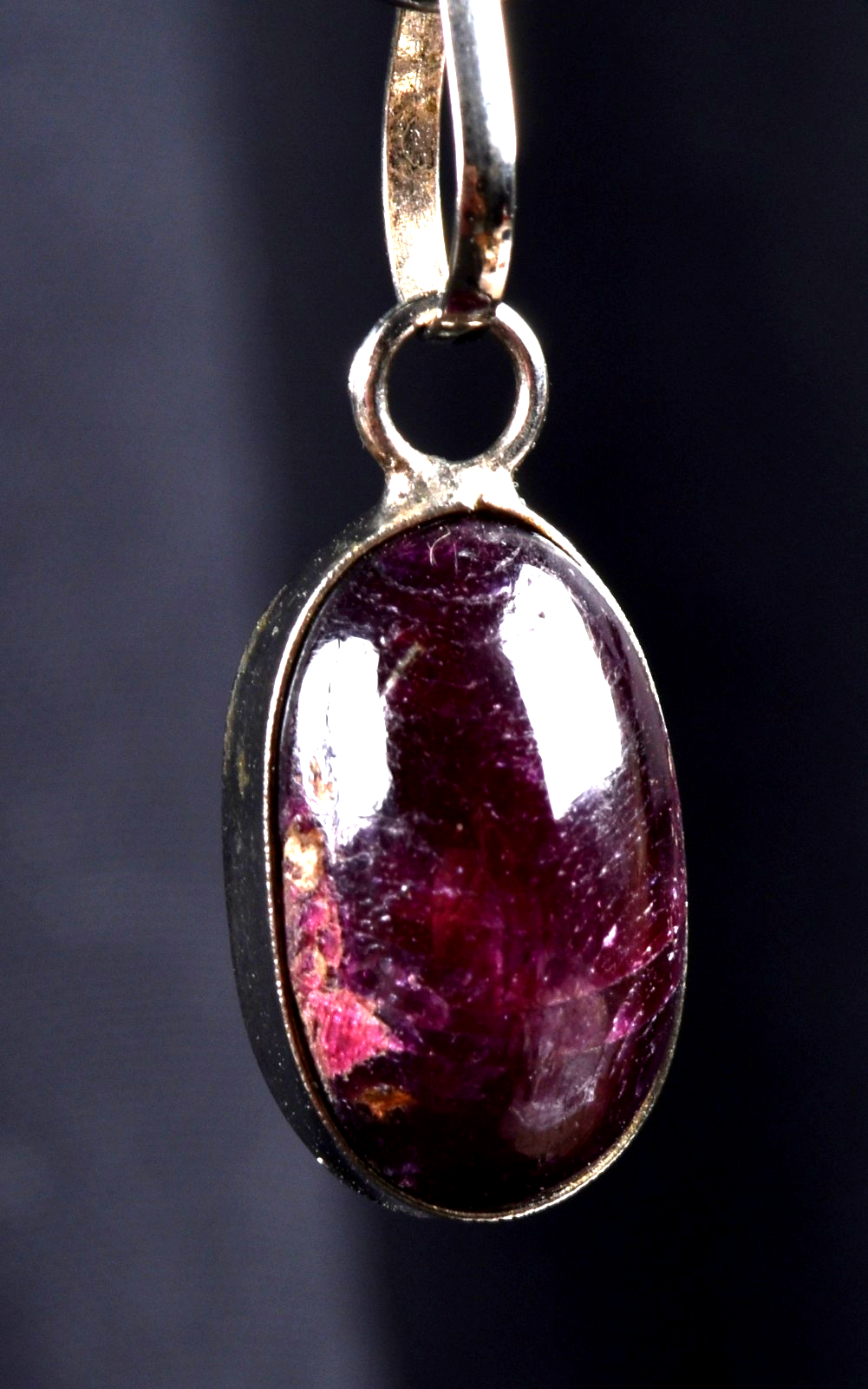 star ruby heart healer divine love boost energy  healing  pendant #8215