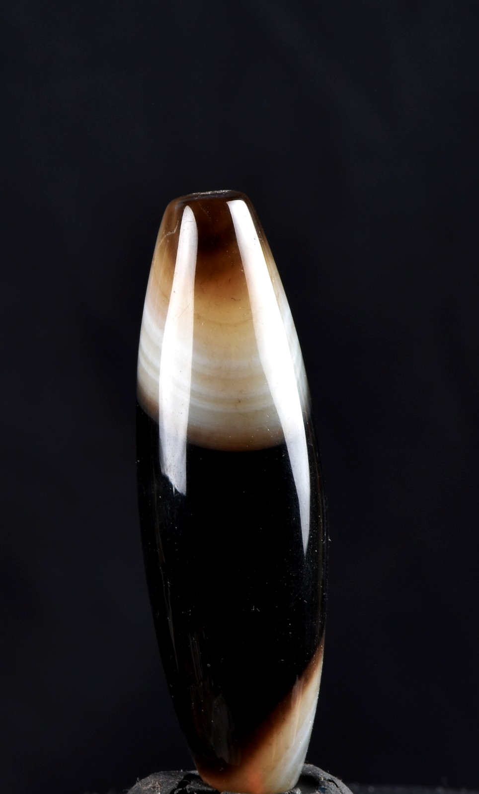 Mystic old sulemani  dzi/bhaisajyaguru/   shaman  bead#8118