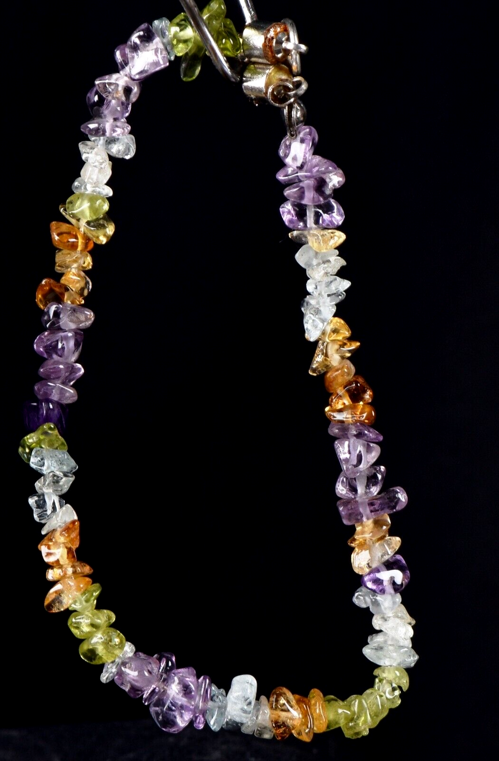 satyaloka  Multi gem Mystic bracelet  infusion of divine fire,