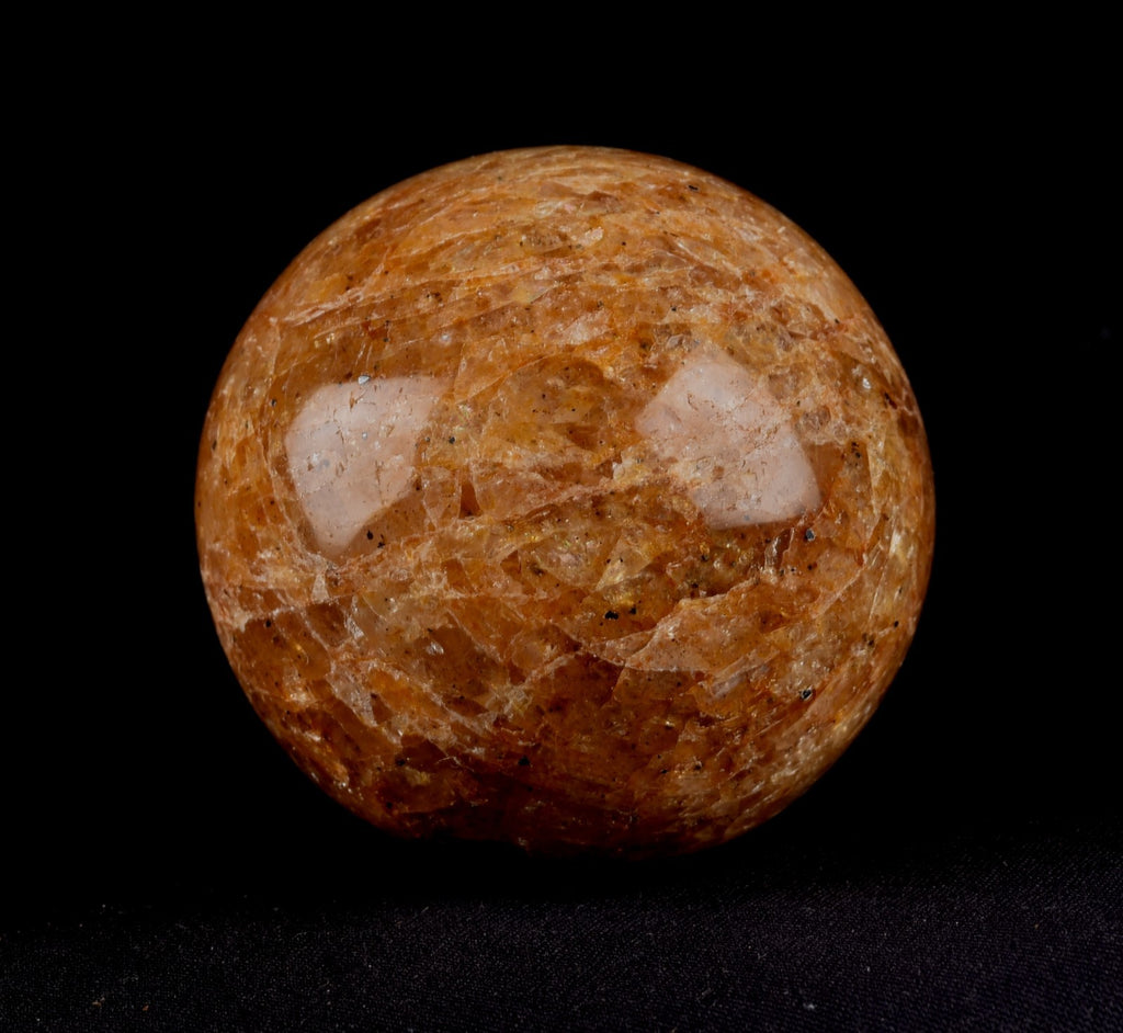 Himalayan golden healer quartz sphere 6.5 cm  infusion of divine fire #8063
