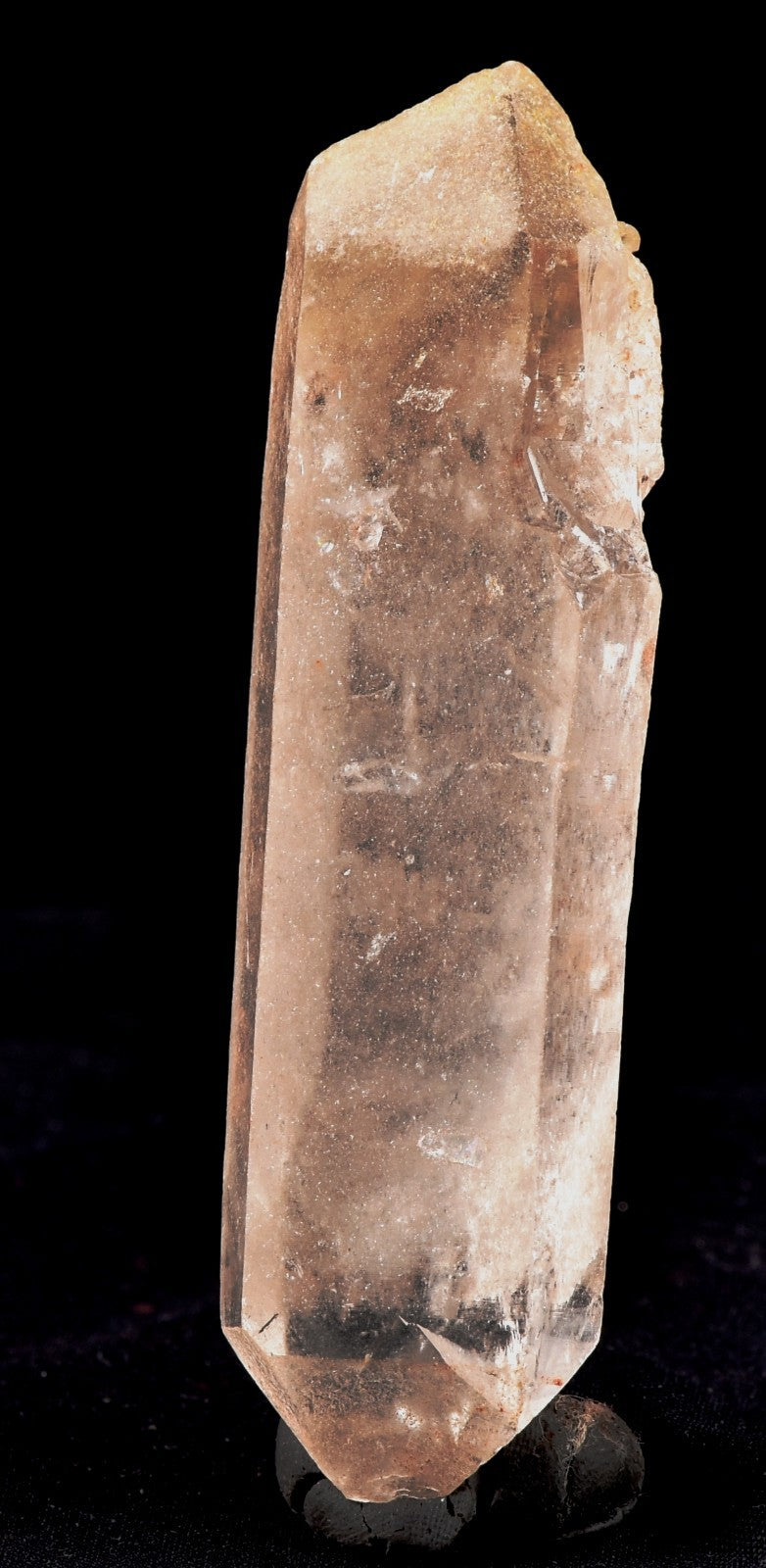 Himalayan pink  quartz , bridge, d.t ,keys scrying meditation  #7936