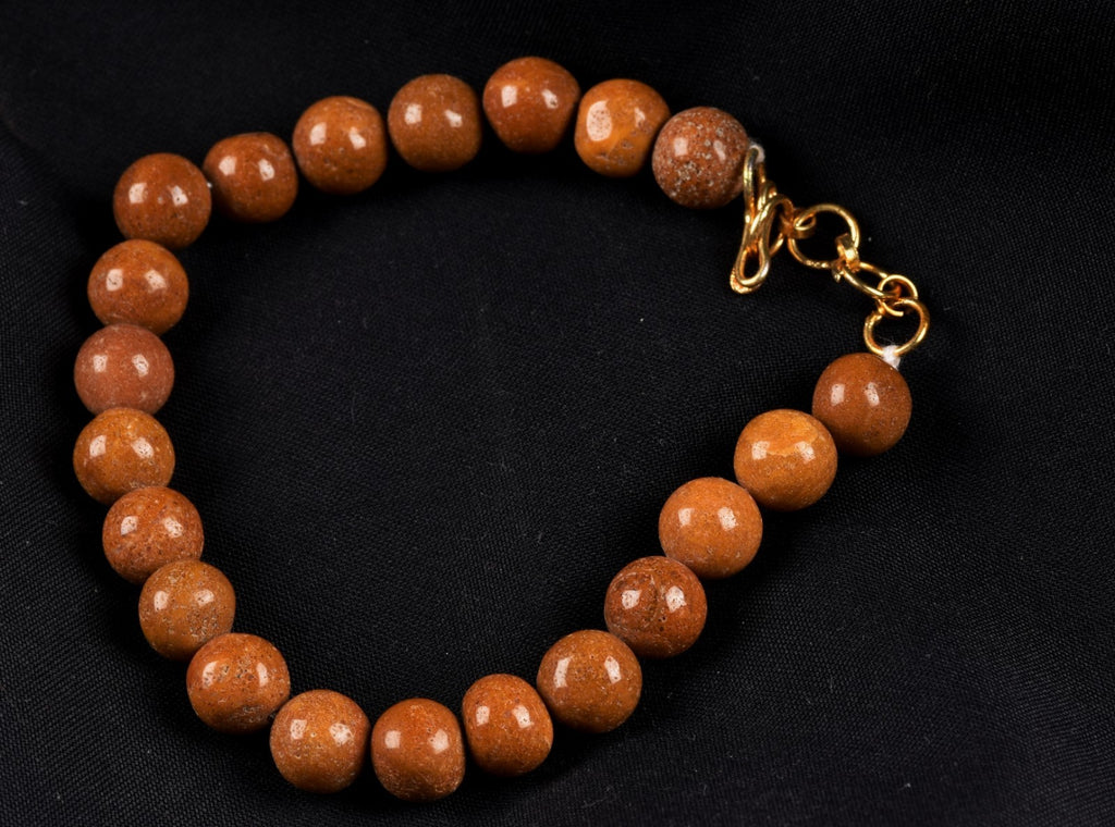 jasper  bracelet grounding protection powerful healing ,balances yin/yang# 8112