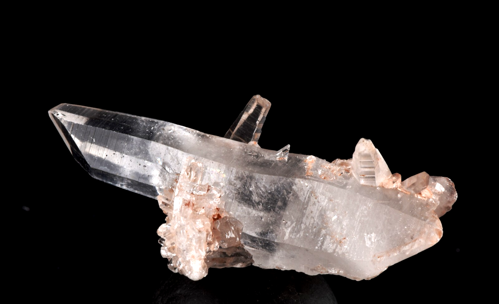 Himalayan quartz  manifestation, bridge, d.t ,trigonic scrying meditation  #7591