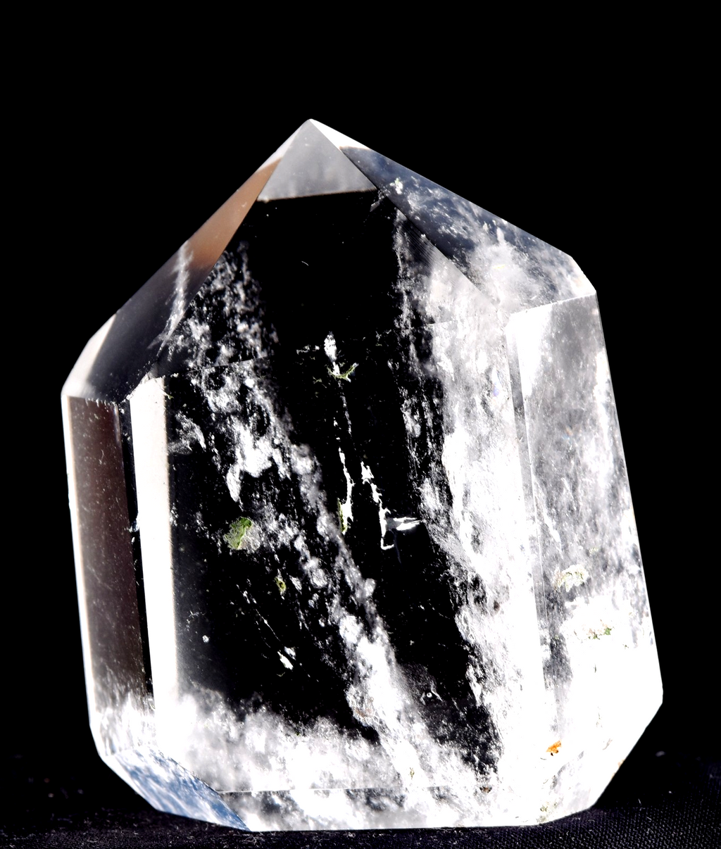Himalayan quartz   devic ,mrror  fairies scrying meditation  #8117