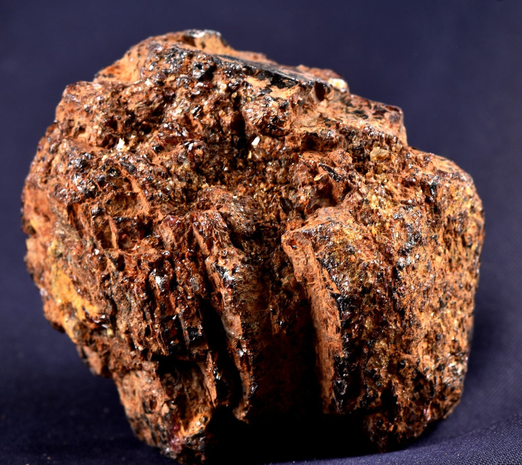 Garnet pointed Rough nugget natural  gem cluster for vitality and stamina  8165