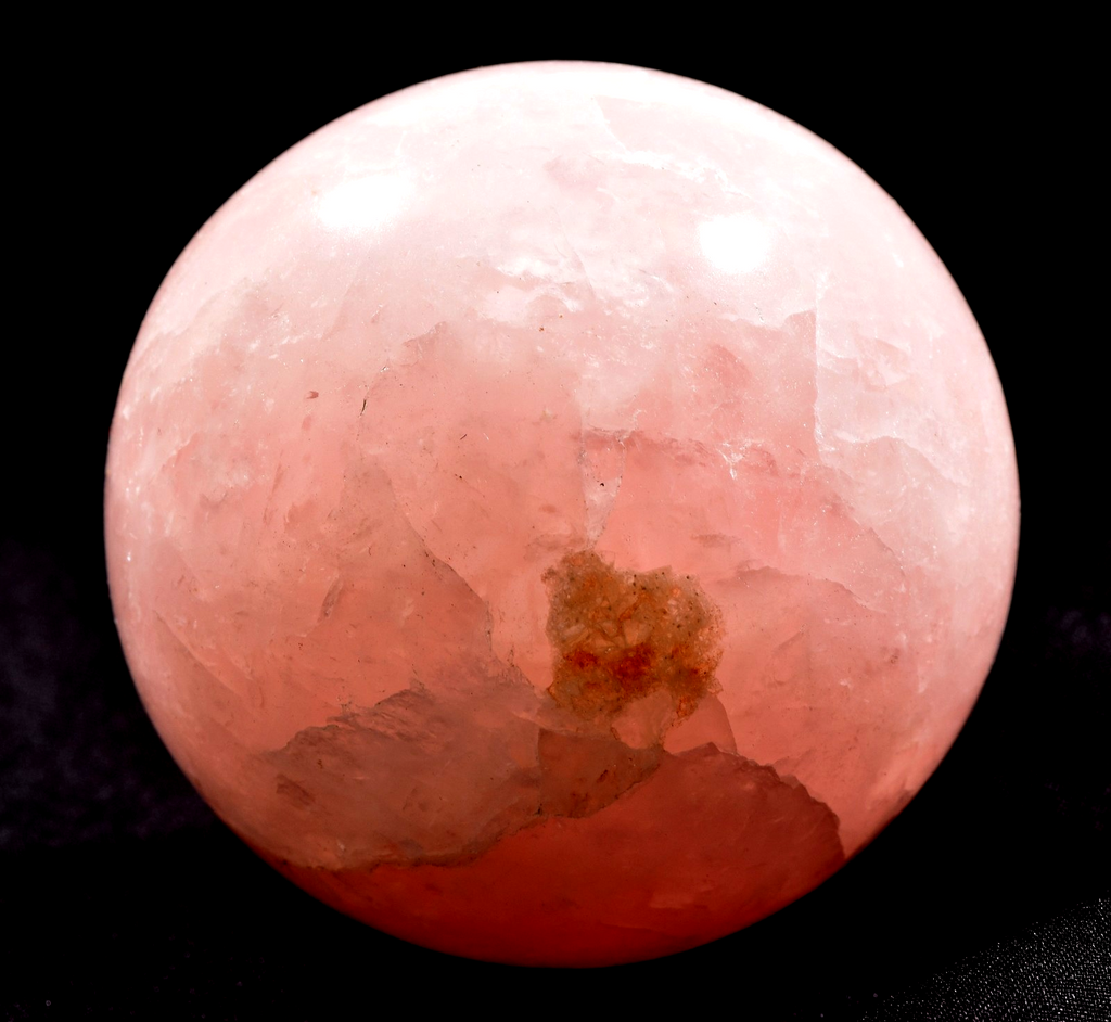 rose quartz unconditional love.   self-forgiveness and acceptance sphere #1011