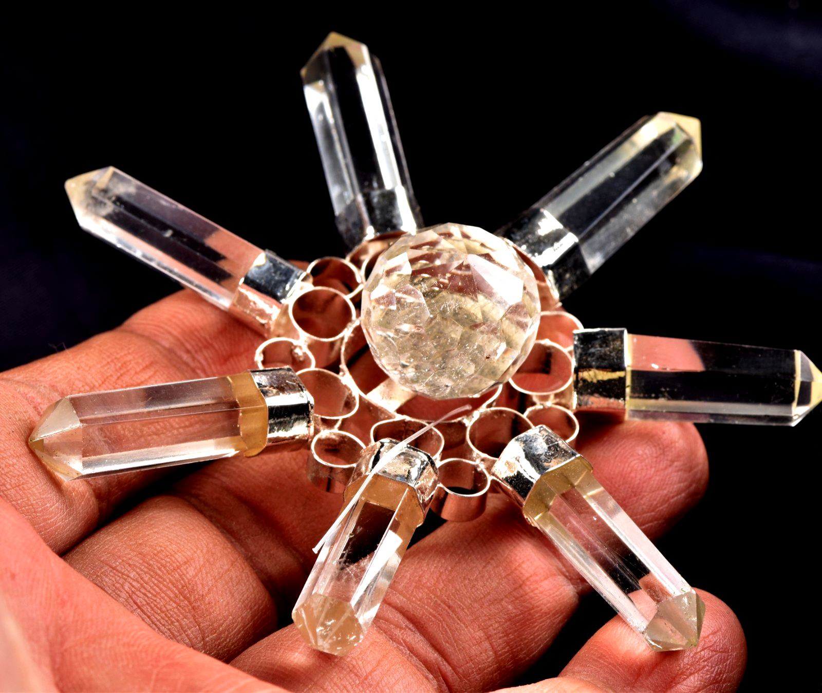 Satyaloka region energy generator  synergy 12 high frequency quartz   # 8140