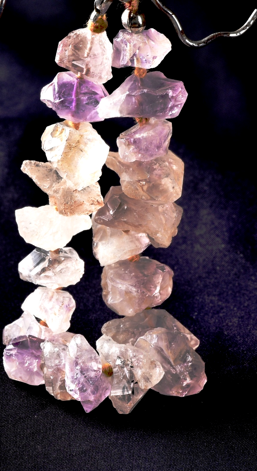 rare satyaloka  region amethyst hue quartz bracelet    high frequency    #8273