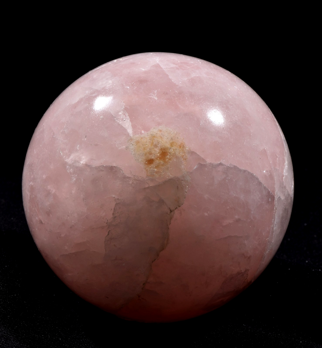 rose quartz unconditional love.   self-forgiveness and acceptance sphere #1011