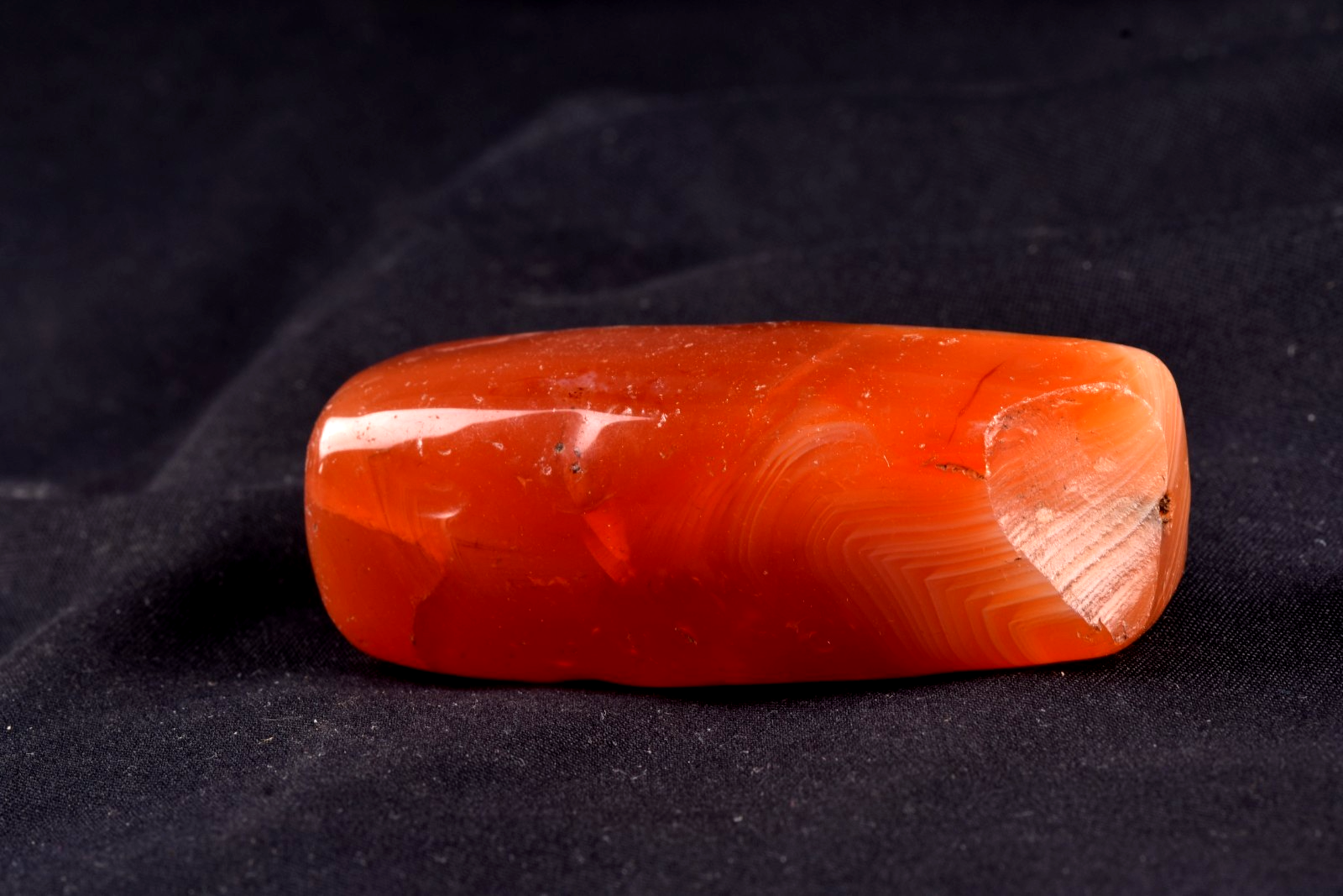 old  pema raka carnelian  sulemani  dzi/bhaisajyaguru/ senctified bead  #8054