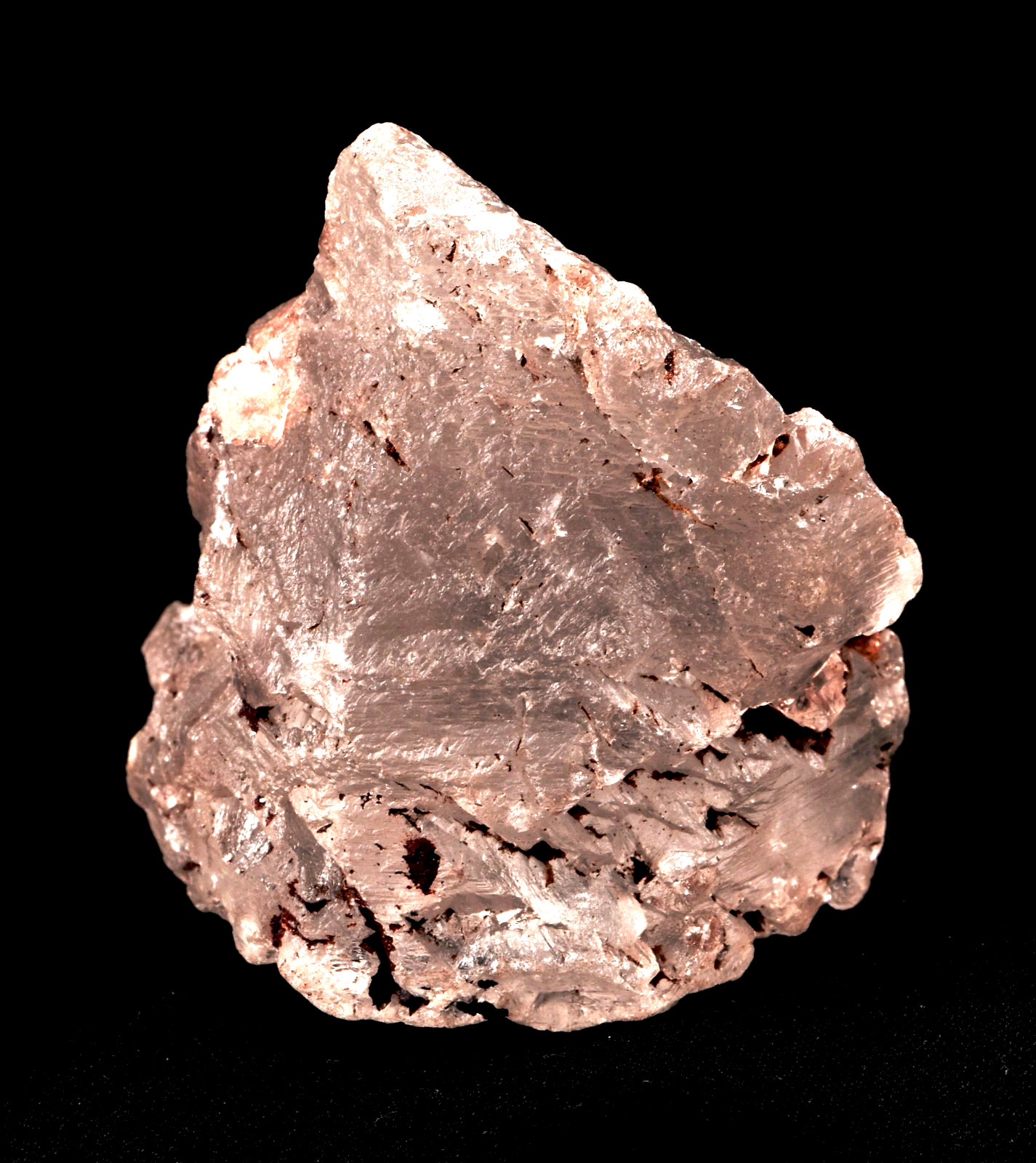 white Nirvana quartz Himalayan ice quartz , growth interference quartz # 8166