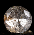 Satyaloka  golden healer rainbow  Brilliant cut Diamond crystal #7514