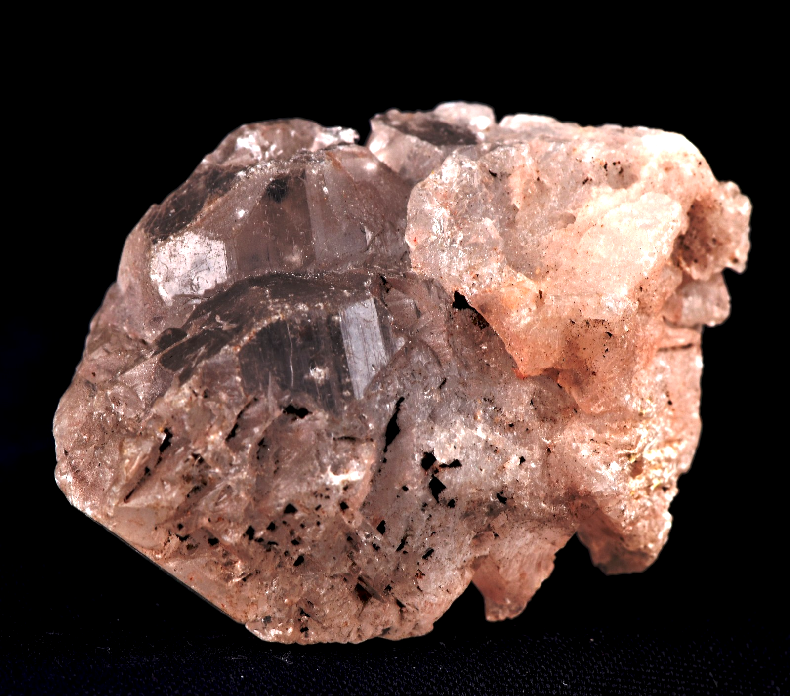 white Nirvana quartz Himalayan ice quartz , growth interference quartz # 8170