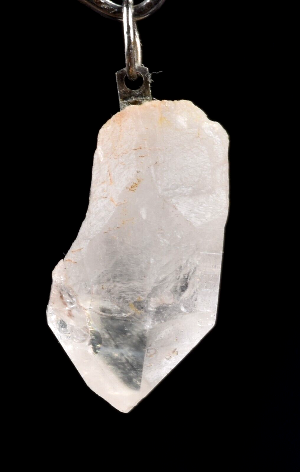 Satyaloka satyamani region   quartz   pendant  synergy 12 crystal #7494