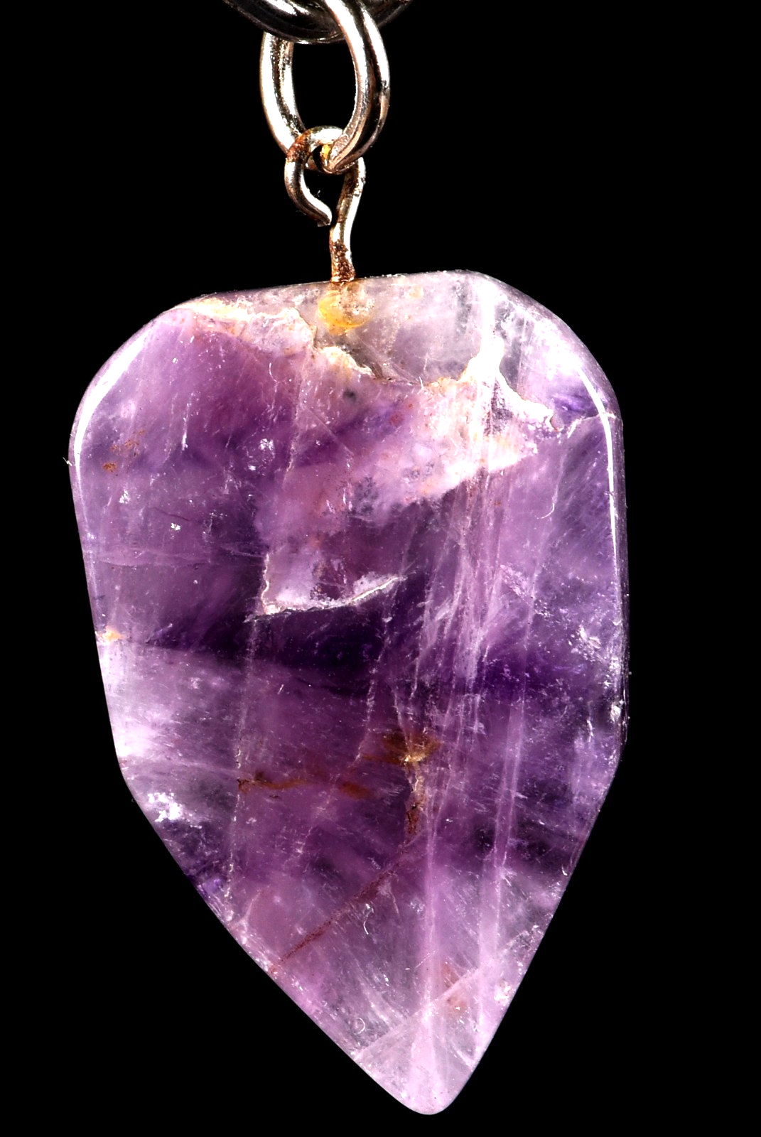 Amethyst  pendant supporting a healthy sleep cycle reflects negativity  # 8013