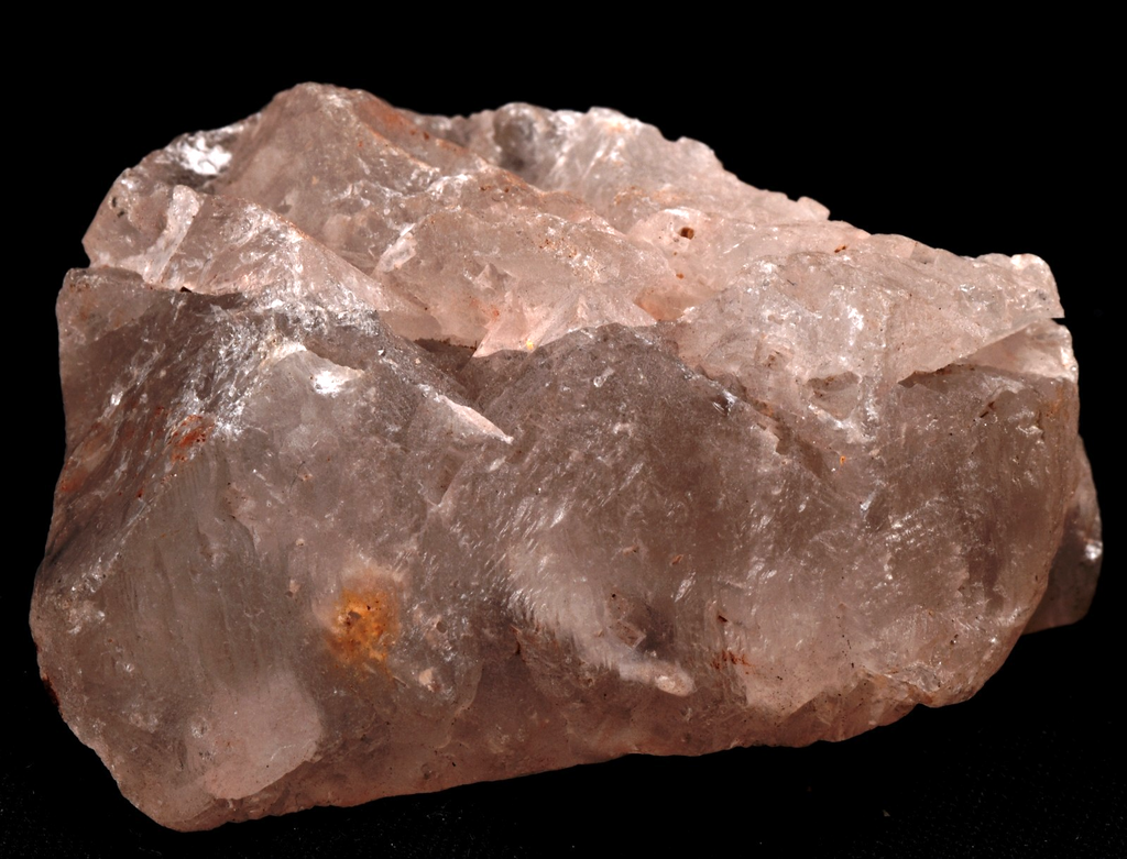 white Nirvana quartz Himalayan ice quartz , growth interference quartz # 8164