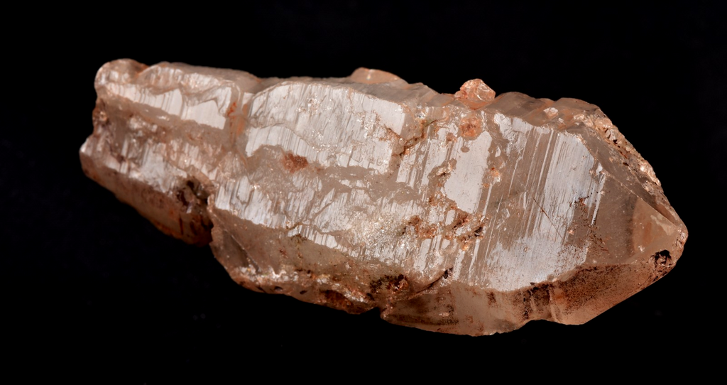 Himalayan golden  Scalar ice quartz crystal nirvana gwindel,  rainbows  #7824