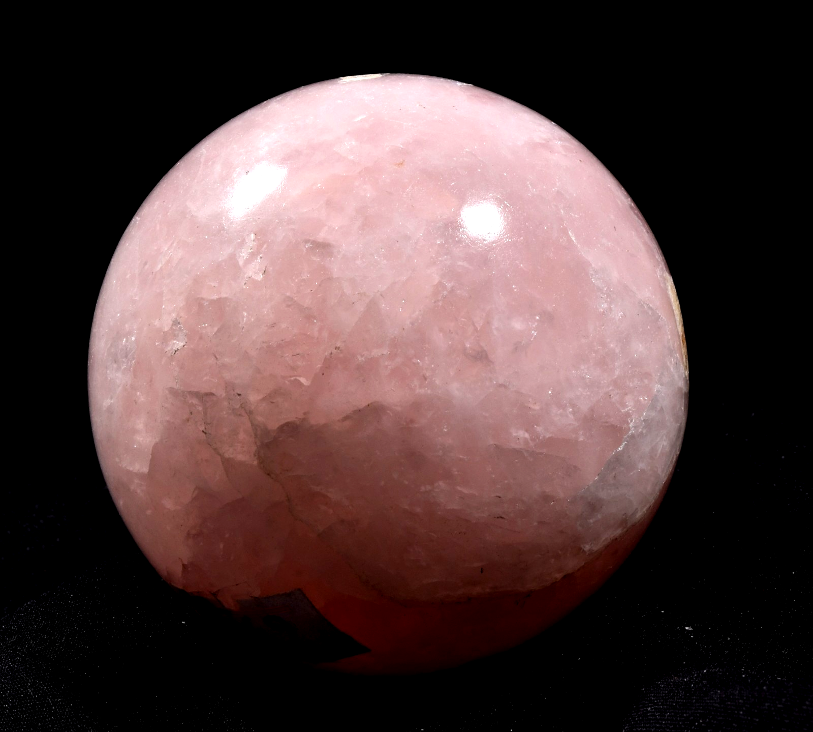 rose quartz unconditional love.   self-forgiveness and acceptance sphere #1011
