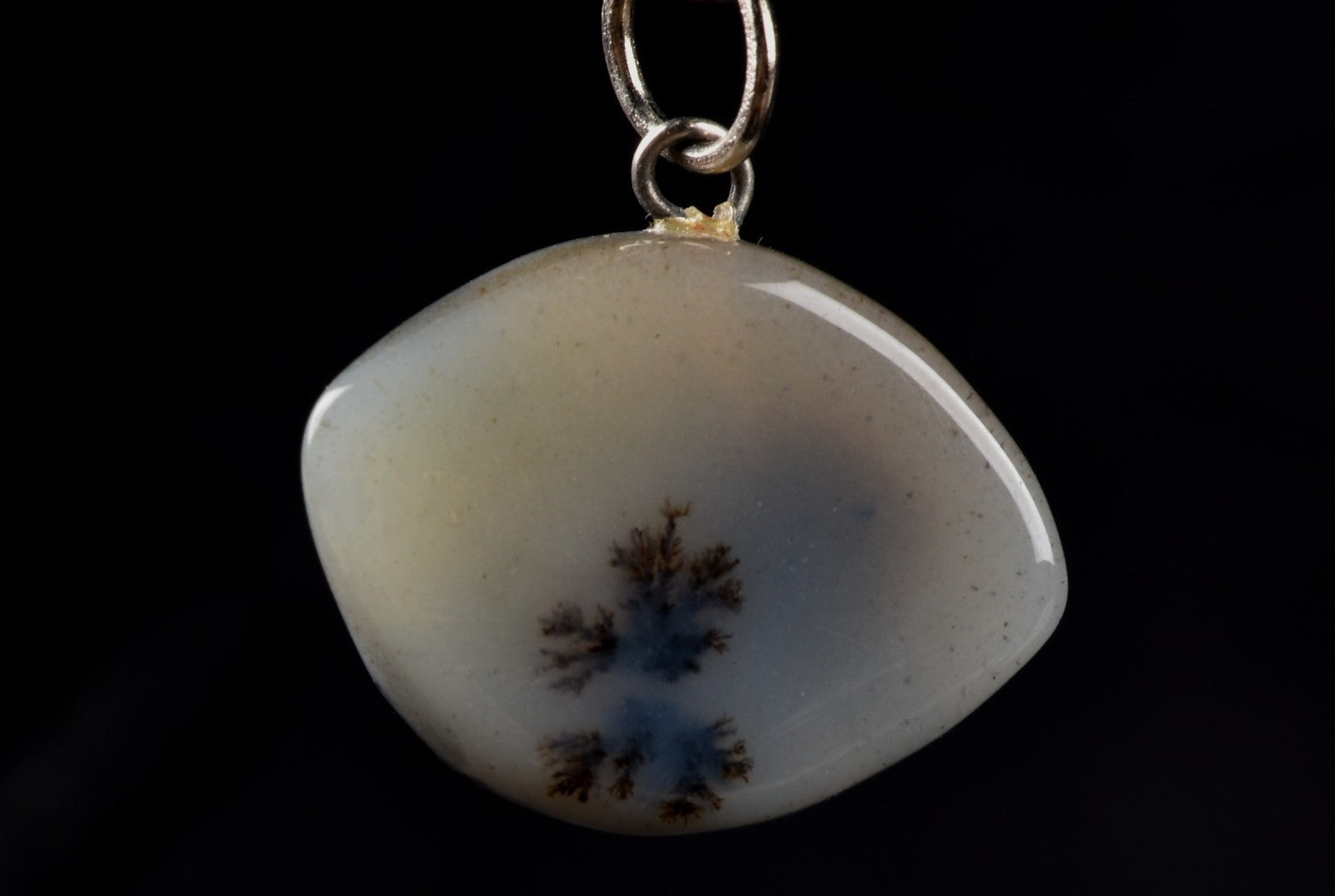 Sulemani ''evil eye'' mystic stone pendant  luck wealth protection shaman  #7783