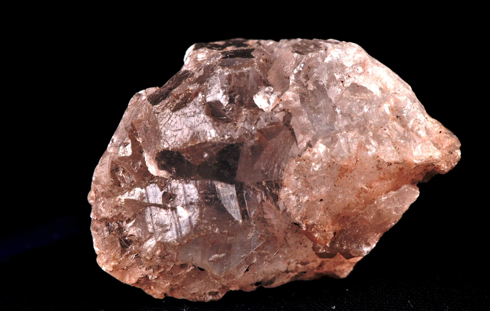 white Nirvana quartz Himalayan ice quartz , growth interference quartz # 8170