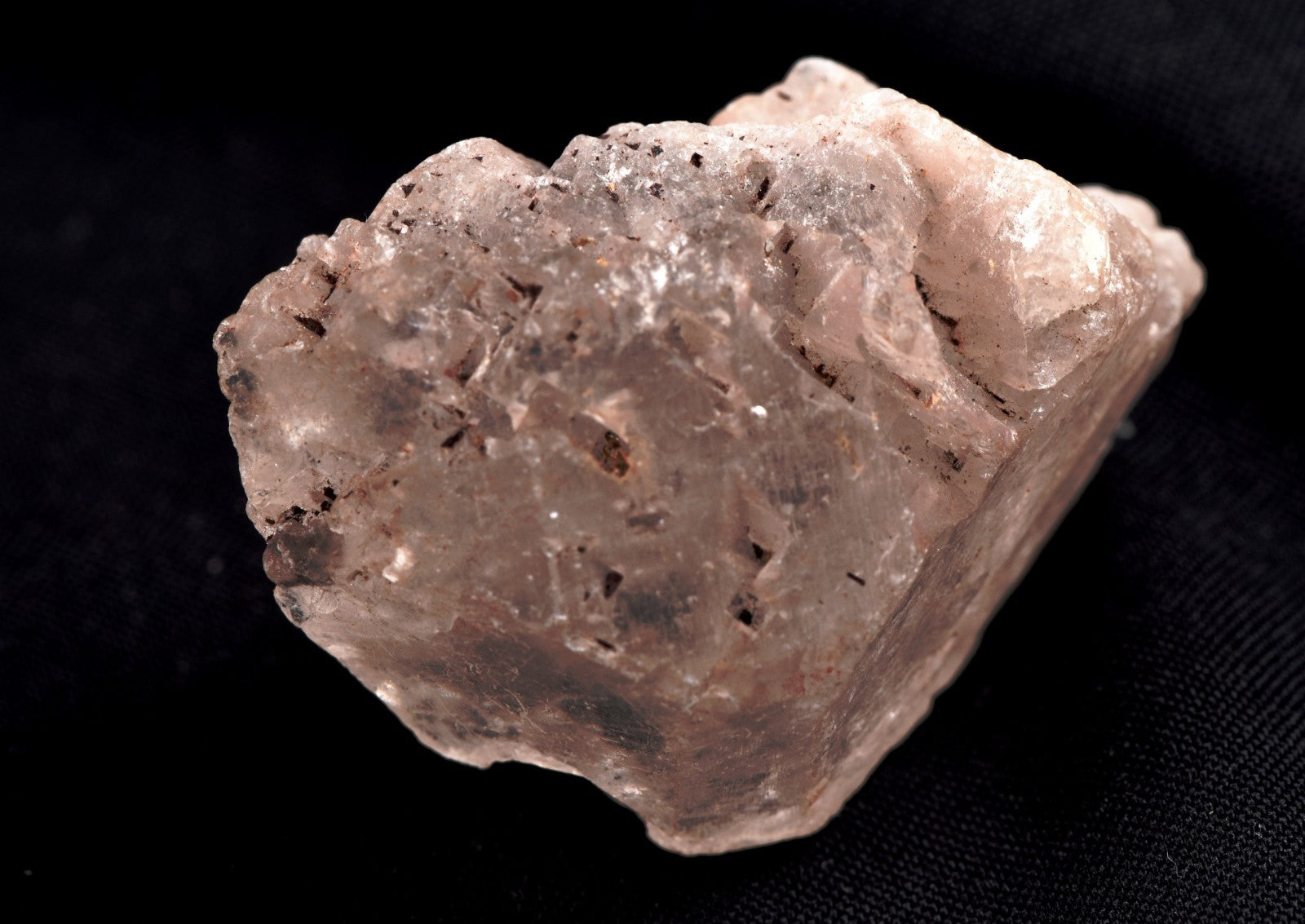 white Nirvana quartz Himalayan ice quartz , growth interference quartz # 8170