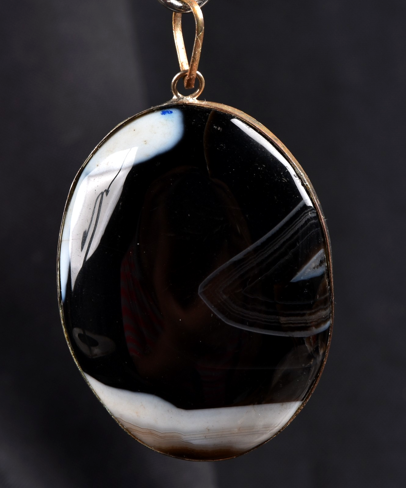 Sulemani ''evil eye'' mystic stone pendant  luck wealth protection shaman  #8217