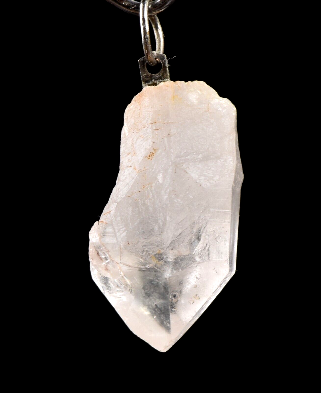 Satyaloka satyamani region   quartz   pendant  synergy 12 crystal #7494