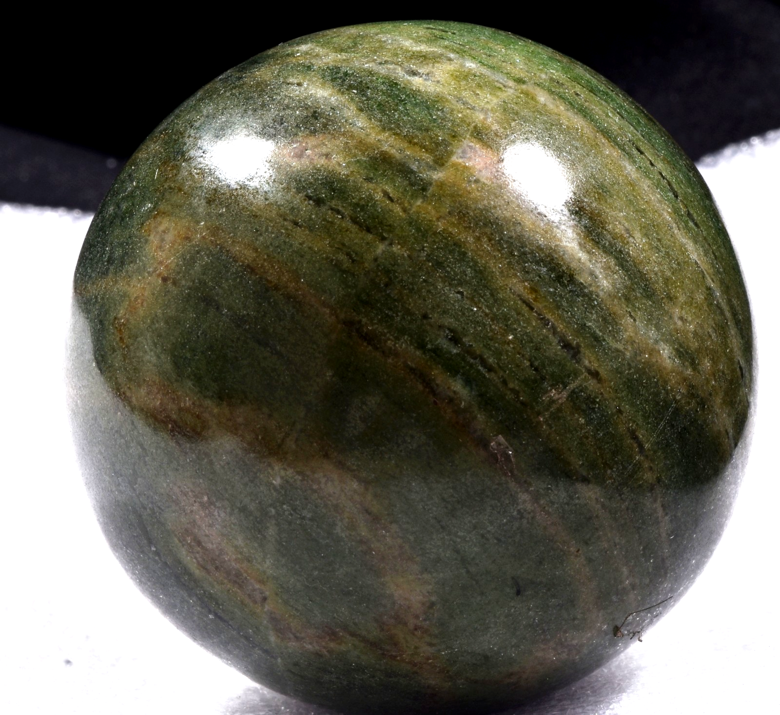 green aventurian sphere prosperity creativity /imagination  /success  #1008