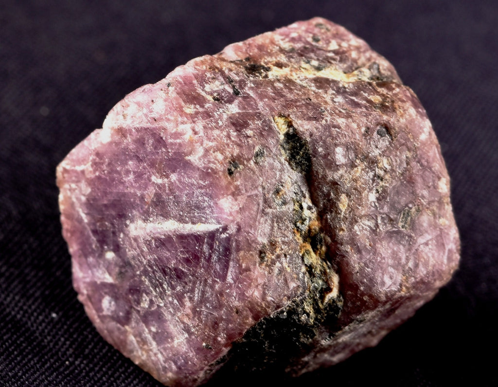 Ruby hexagonal corundum ''record keeper'' boost energy chakra reki healing #8268
