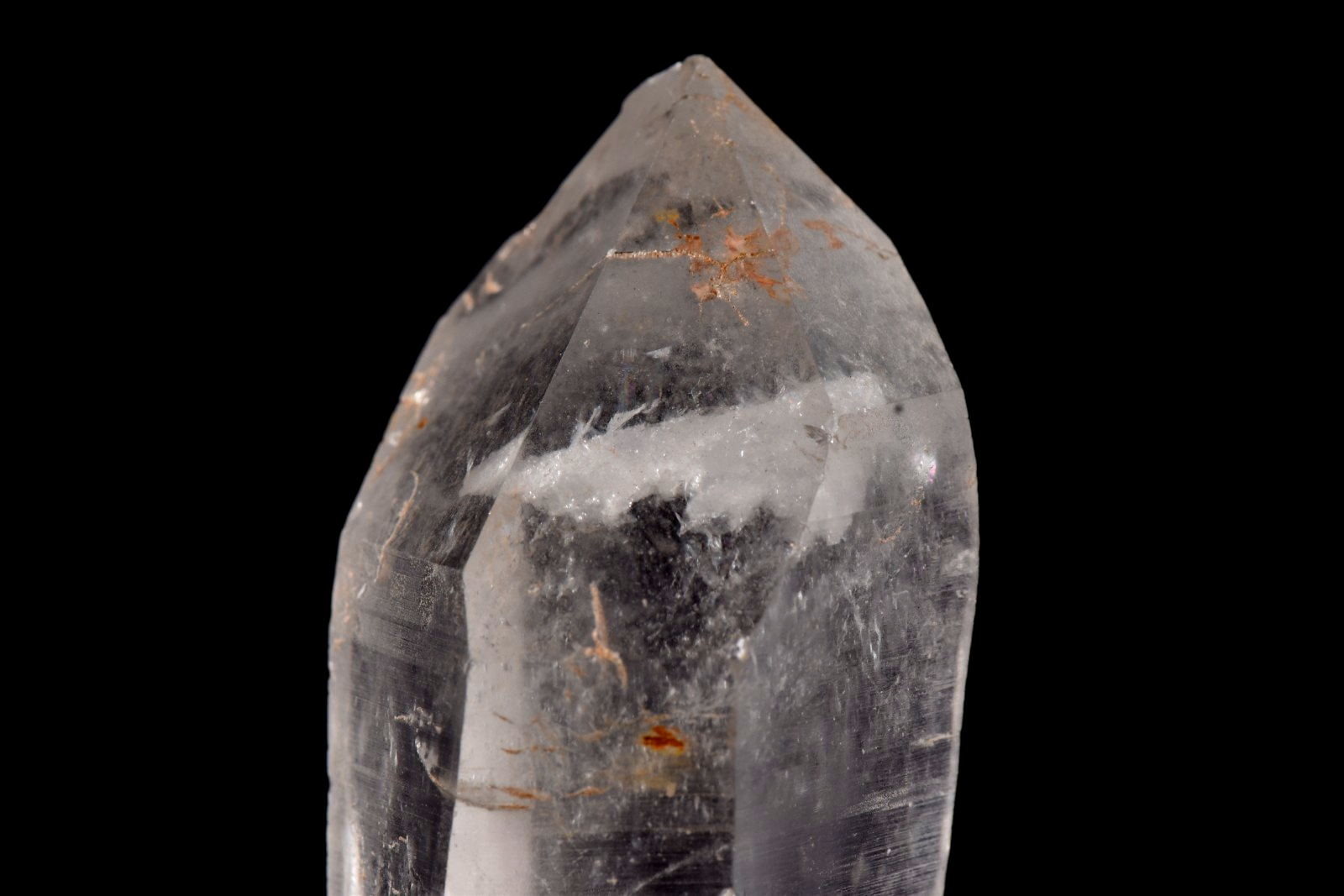 Himalayan silver double terminated phantom manifestation sacred energy#7648