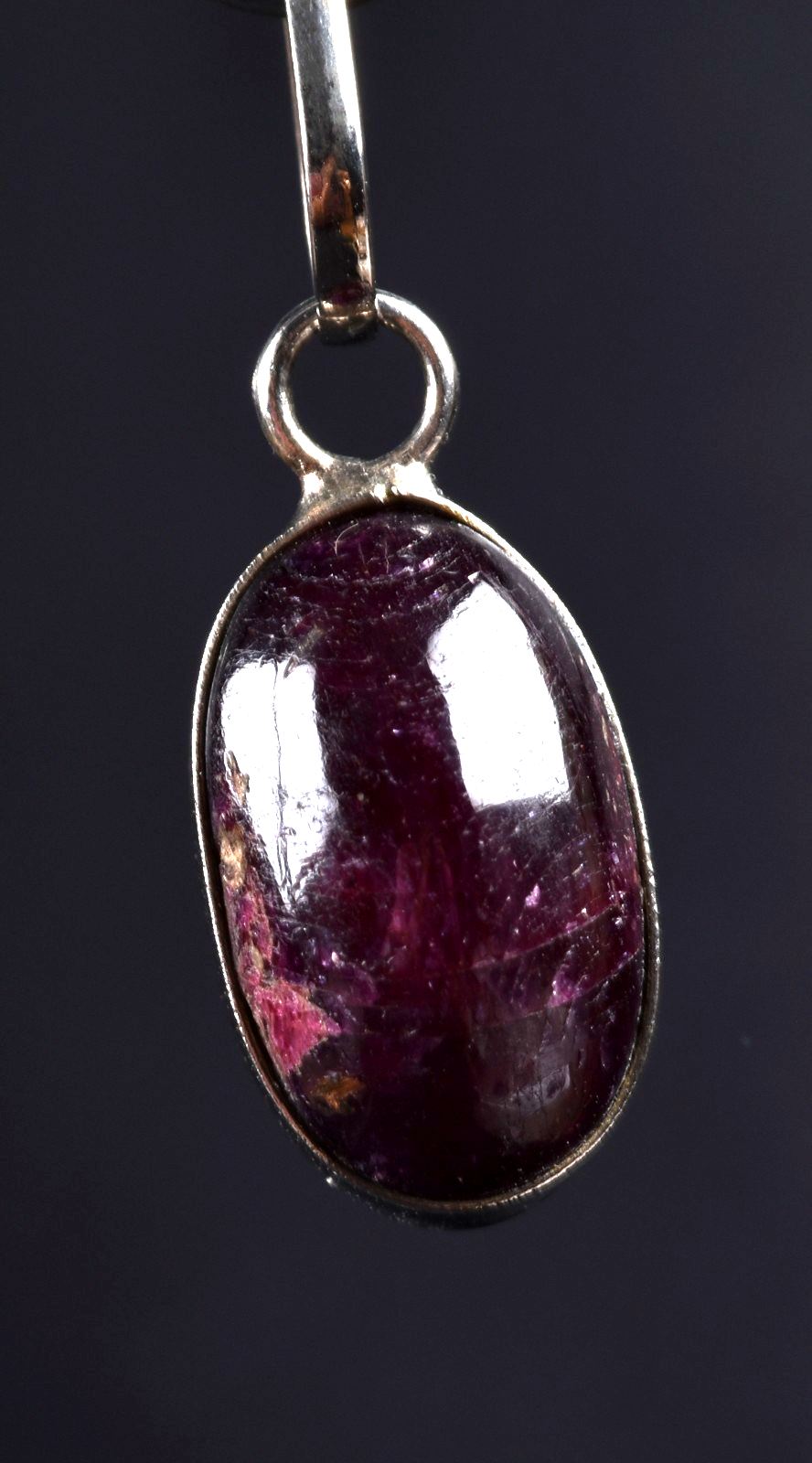star ruby heart healer divine love boost energy  healing  pendant #8215